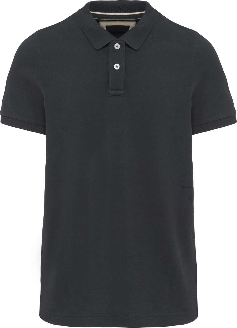 MEN'S VINTAGE SHORT SLEEVE POLO SHIRT