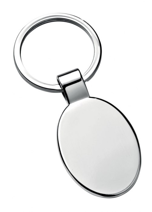 KEY CHAIN OVAL WIDE - NO BOX