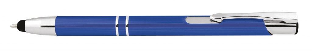 BALLPOINT PEN ALUMINIUM BLUE, TOUCH