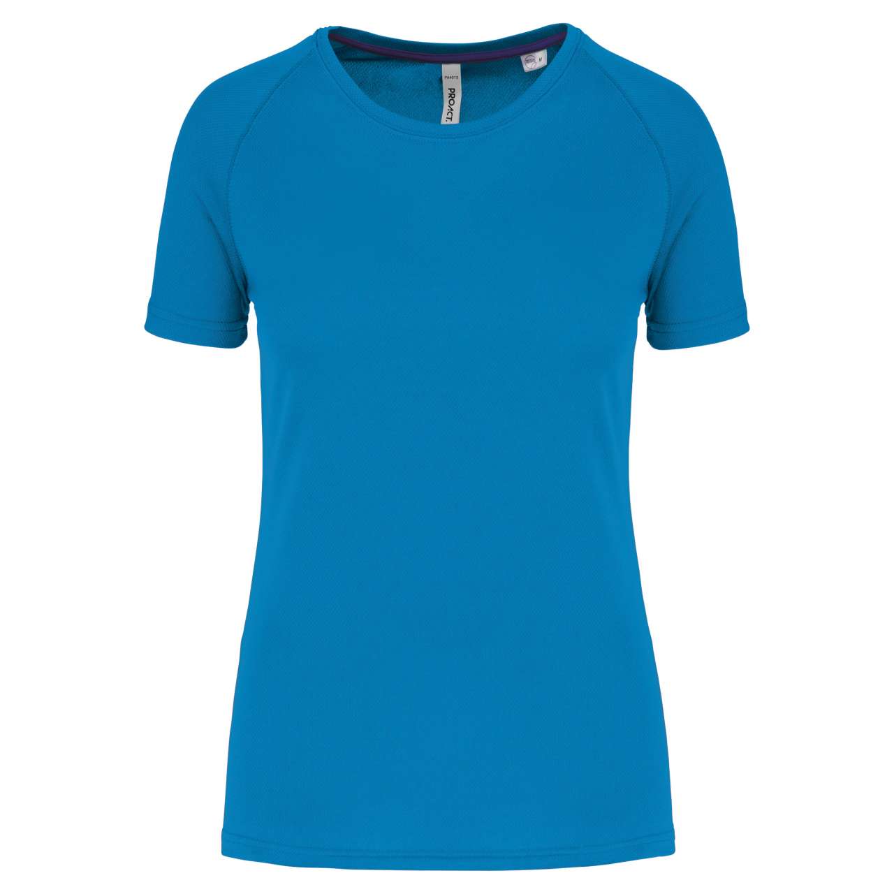 LADIES' RECYCLED ROUND NECK SPORTS T-SHIRT