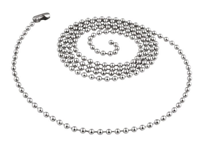 SSTEEL BALL CHAIN - 2 mm x 70 cm