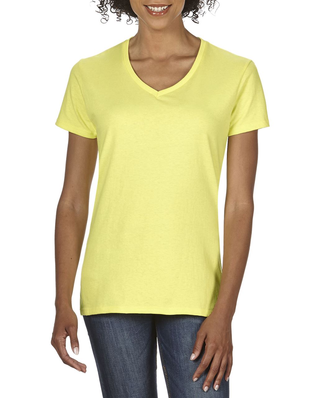 PREMIUM COTTON® LADIES' V-NECK T-SHIRT