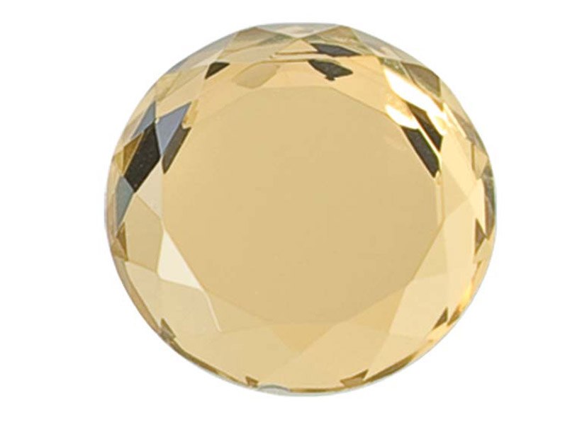 INSERT CRYSTAL GOLD - d=25 mm