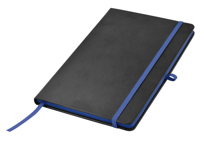 NOTEBOOK BLACK/BLUE (NO BOX) - 140X210mm