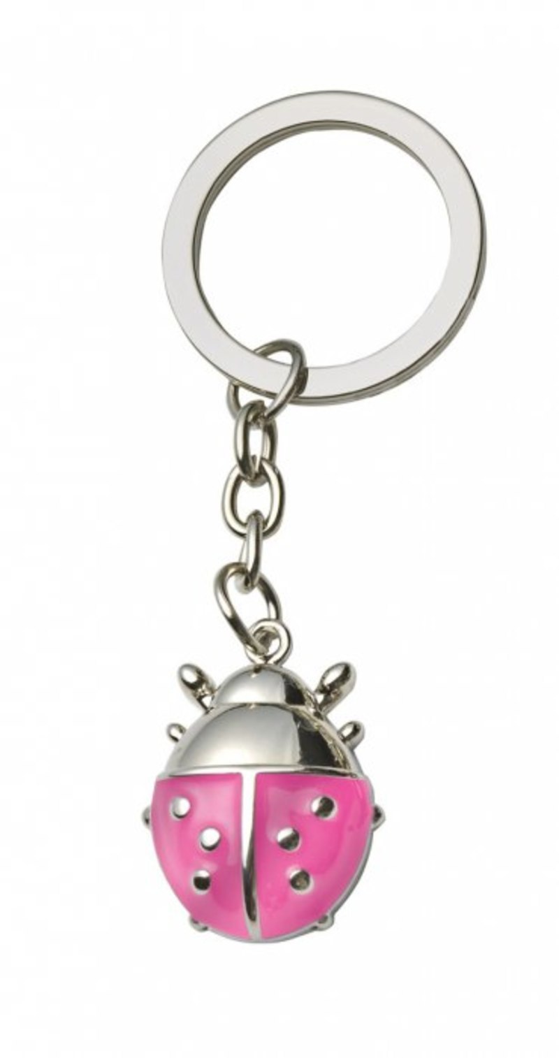 KEY CHAIN LADYBIRD PINK