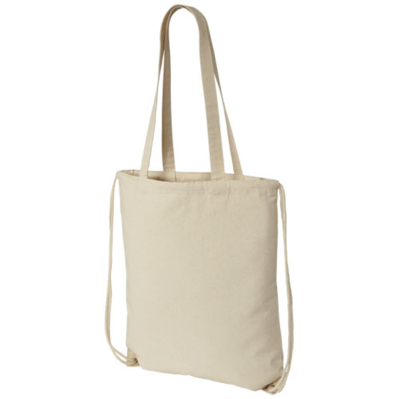 Eliza 240 g/m² cotton drawstring bag 6L