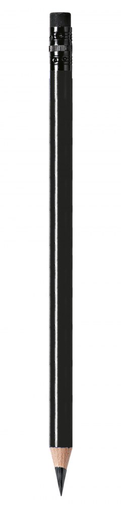 PENCIL BLACK SHINY d=10 length