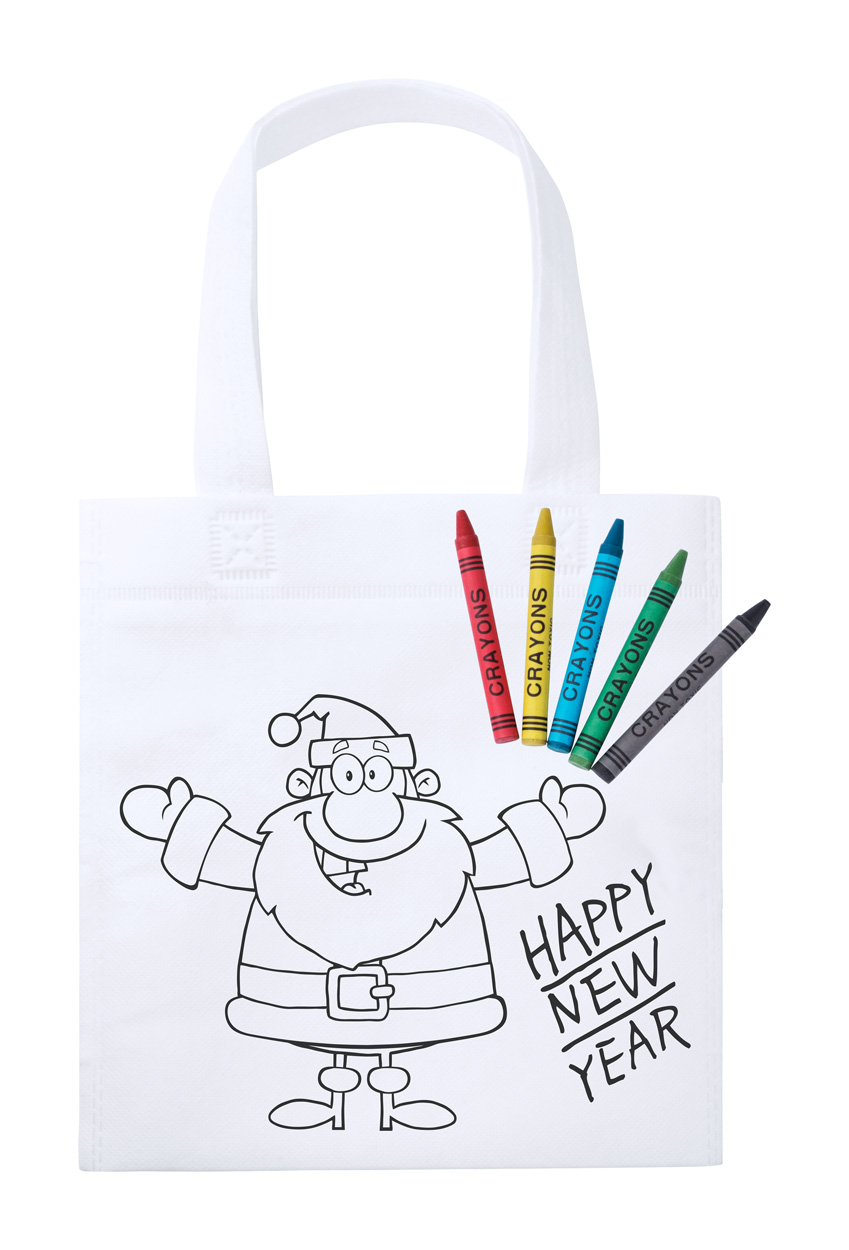 Wistick colouring shopping bag