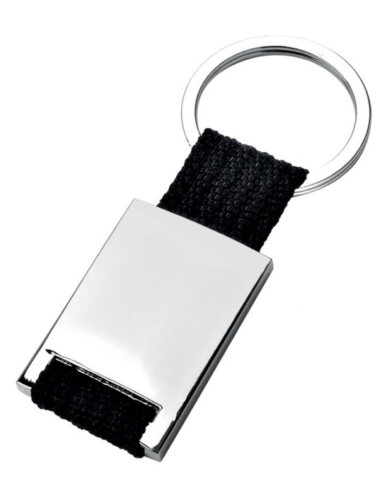 KEY CHAIN WITH BLACK NYLON - NO BOX