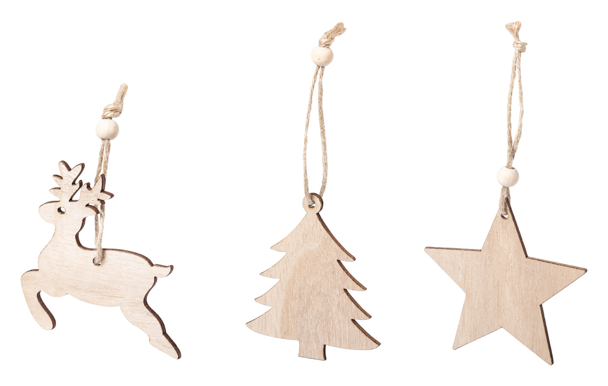 Tilmex Christmas tree ornament set, 3 pcs