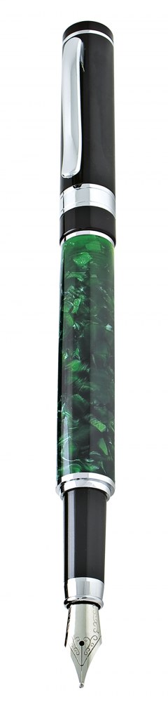 FOUNTAIN PEN MARBLE GREEN