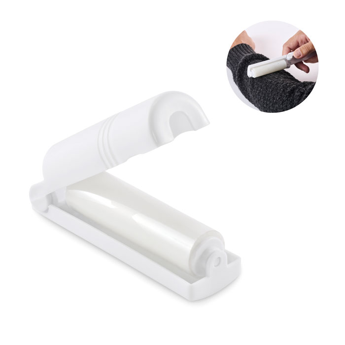 Reusable sticky roller cleaner