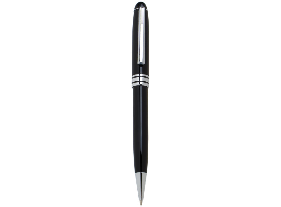 BALLPOINT BLACK - CHROMED d=12mm