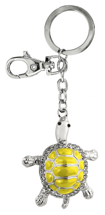 KEY CHAIN TARTLE YELLOW - NO BOX