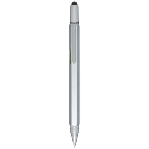 Dora recycled aluminium multifunctional pen (black ink)