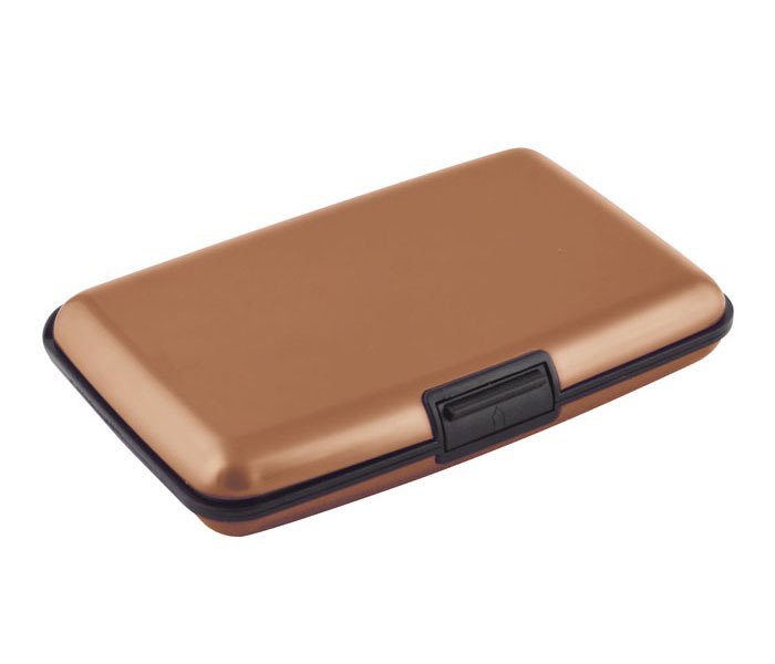 BUSSINESS CARD HOLDER DARK BROWN