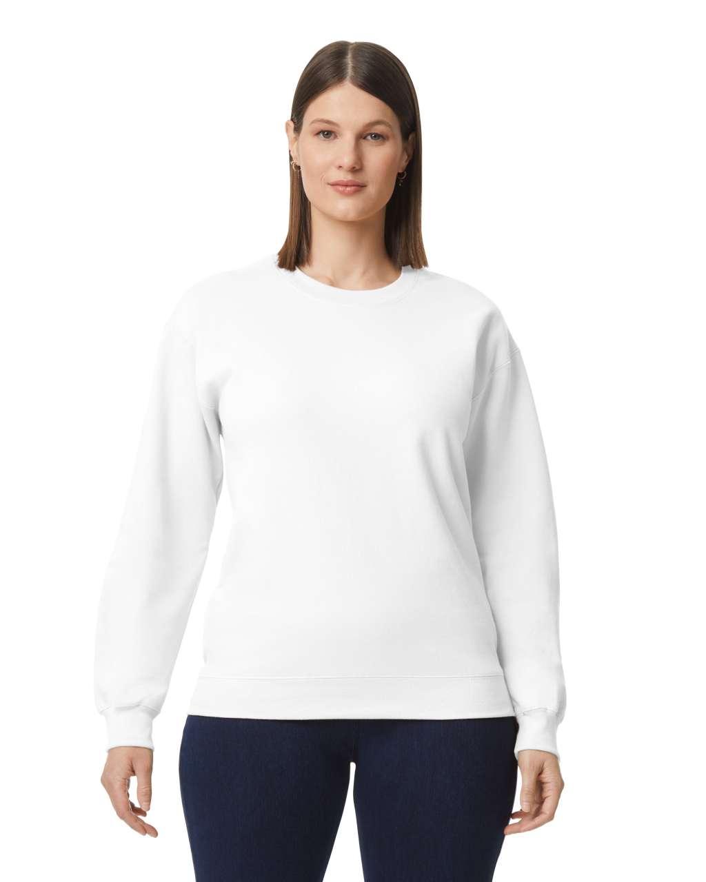 SOFTSTYLE® MIDWEIGHT FLEECE ADULT CREWNECK