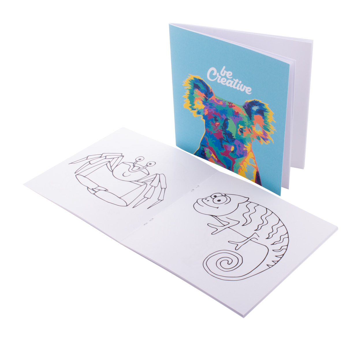 ColoBook custom colouring booklet, animals