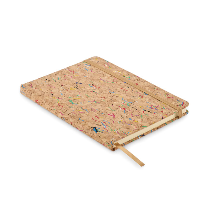 A5 cork coloured notebook