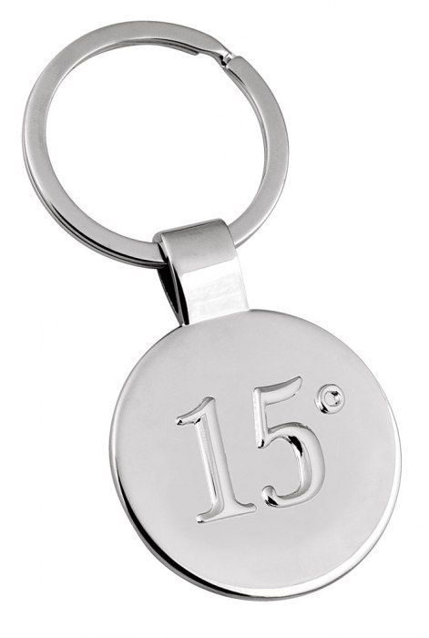 KEY CHAIN ROUND- 15°