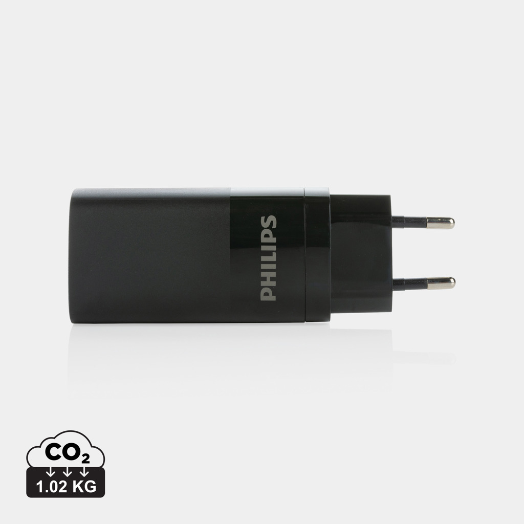 Philips 65W ultra fast PD 3-port USB wall charger