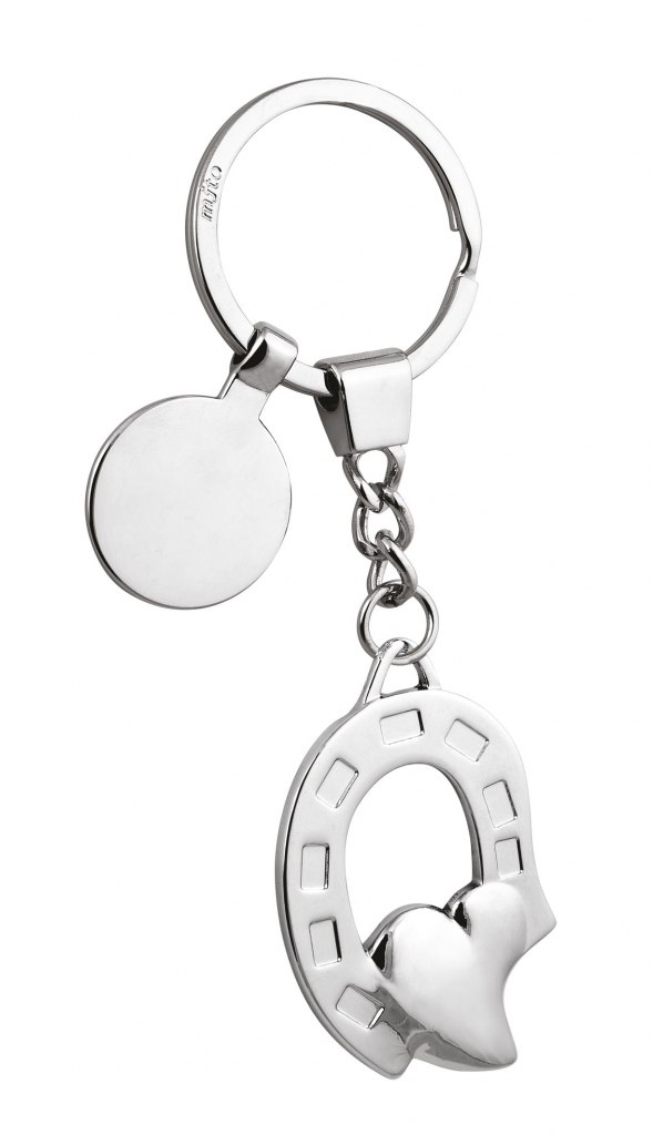 KEYCHAIN HORSESHOE/HEART - NO BOX