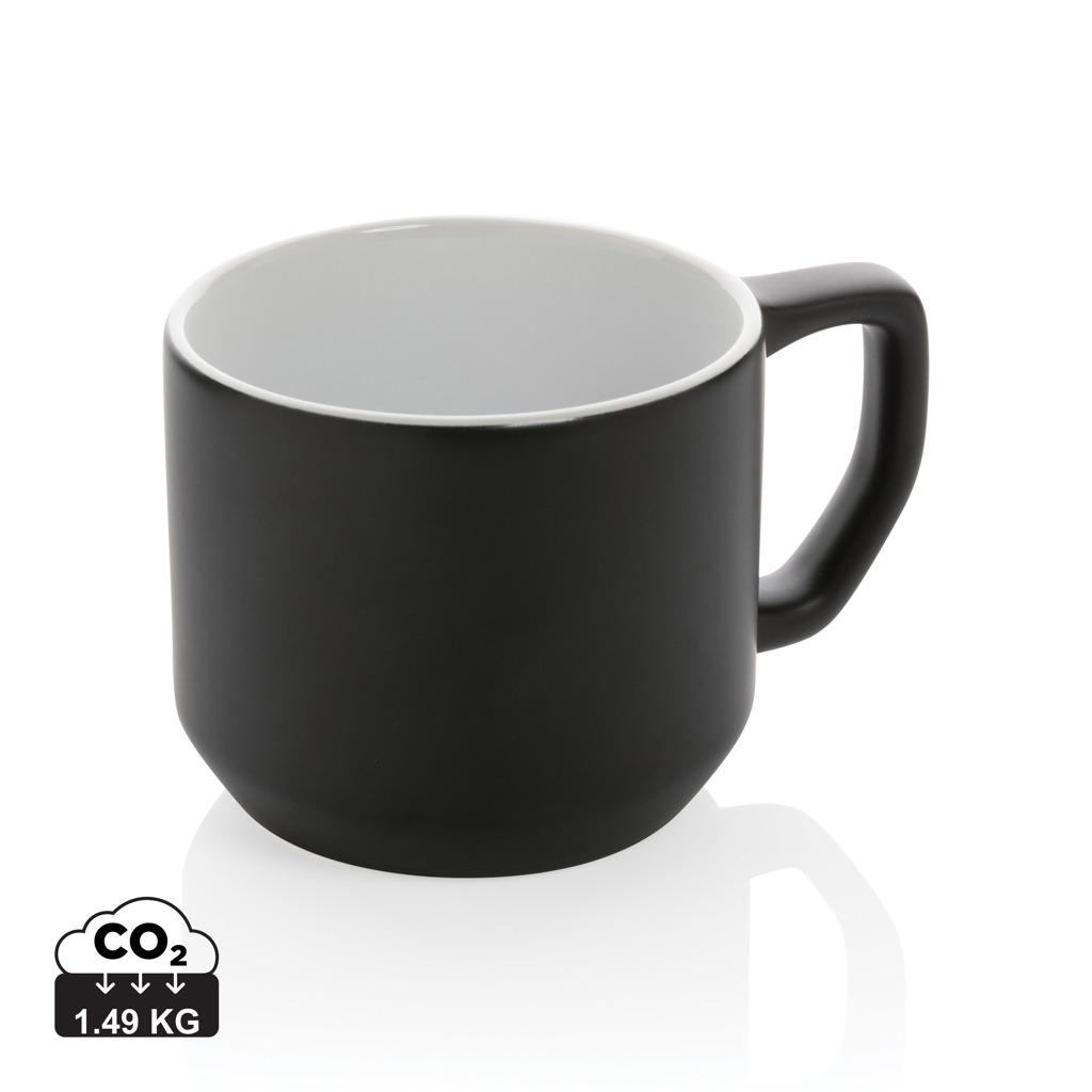 Ceramic modern mug 350ml