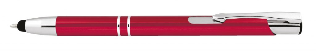 BALLPOINT PEN ALUMINIUM RED,  TOUCH