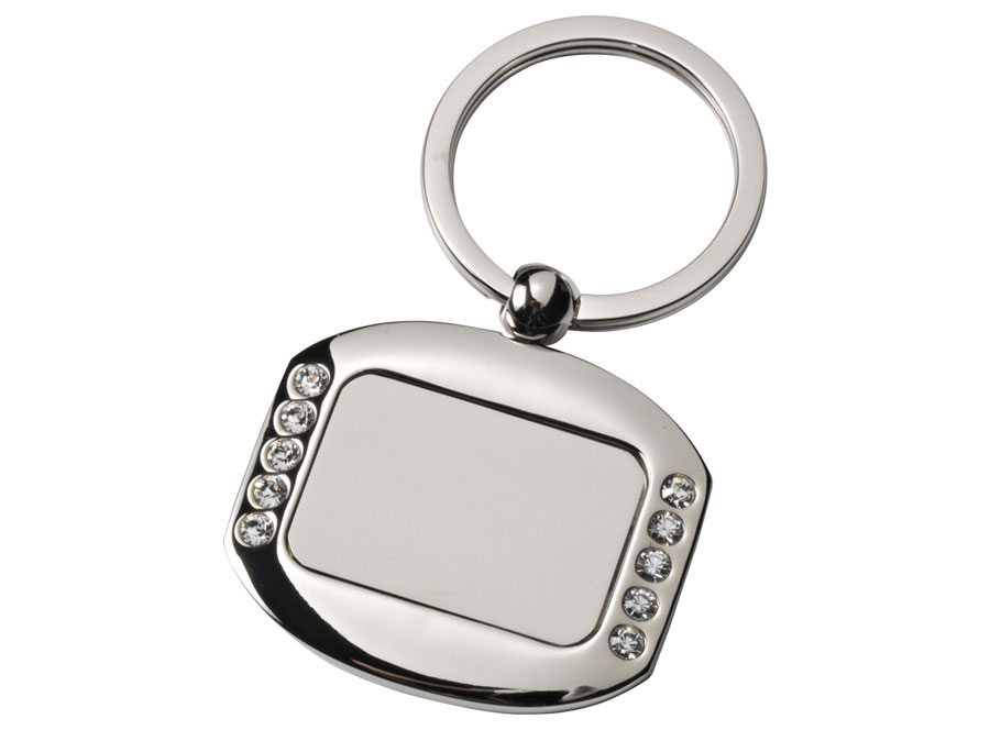 KEYCHAIN CRYSTALS SQUARE