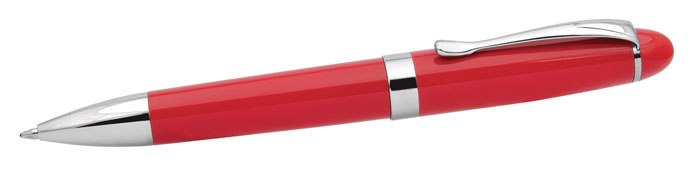 BALLPOINT PEN METAL - RED