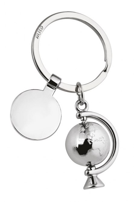 KEYCHAIN GLOBE 3D