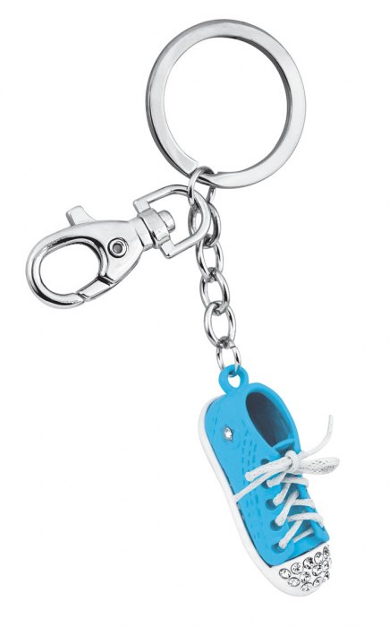 KEY CHAIN SPORTS SHOE SKY-BLUE - NO BOX