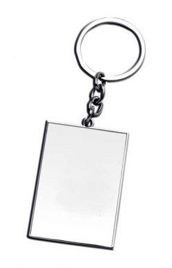 KEYCHAIN WITH HOLLOW - RECTANGULAR