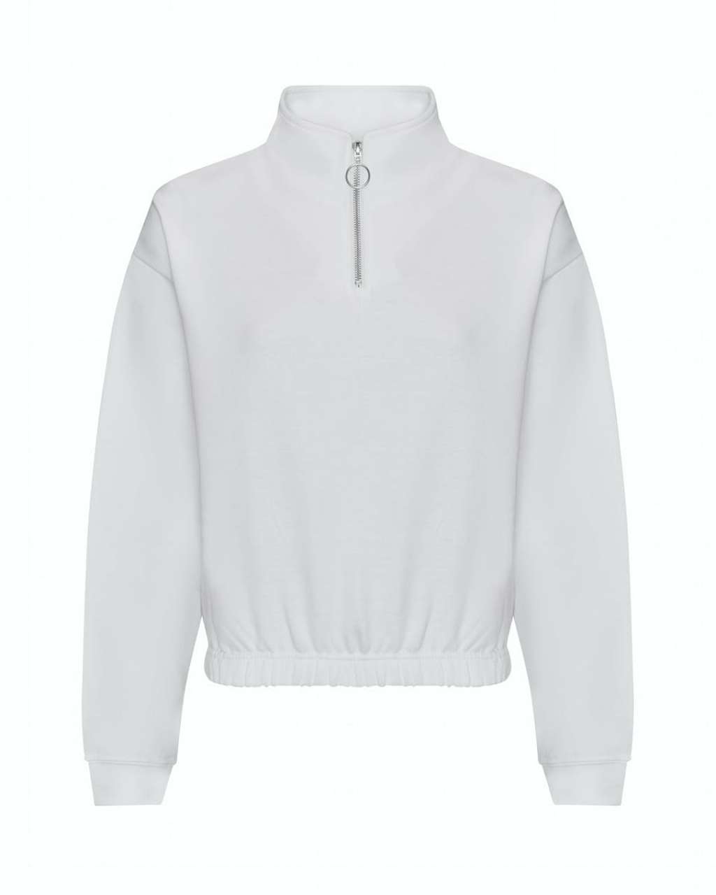 WOMEN'S CROPPED 1/4 ZIP SWEAT