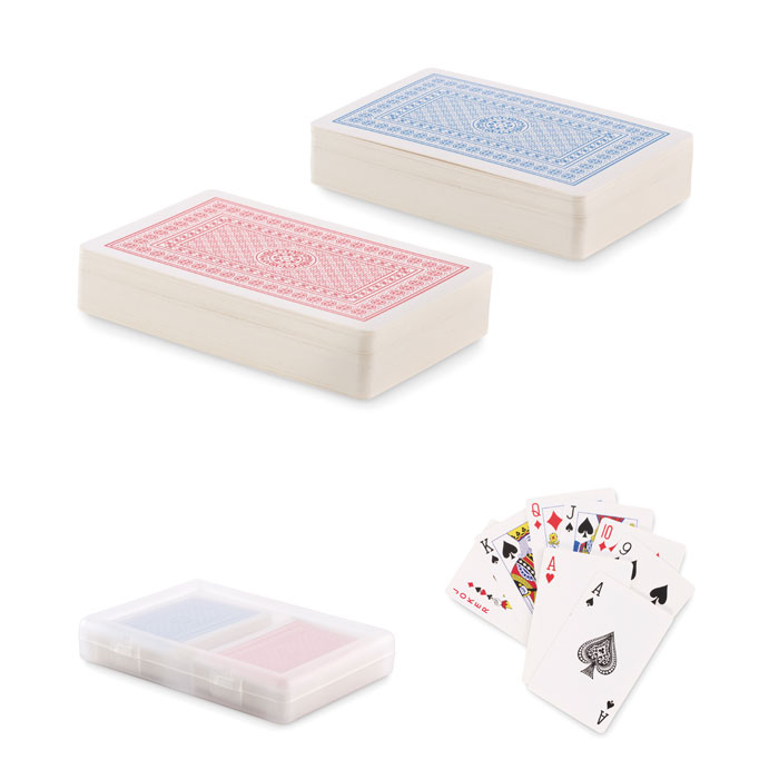 Set of classic playing cards