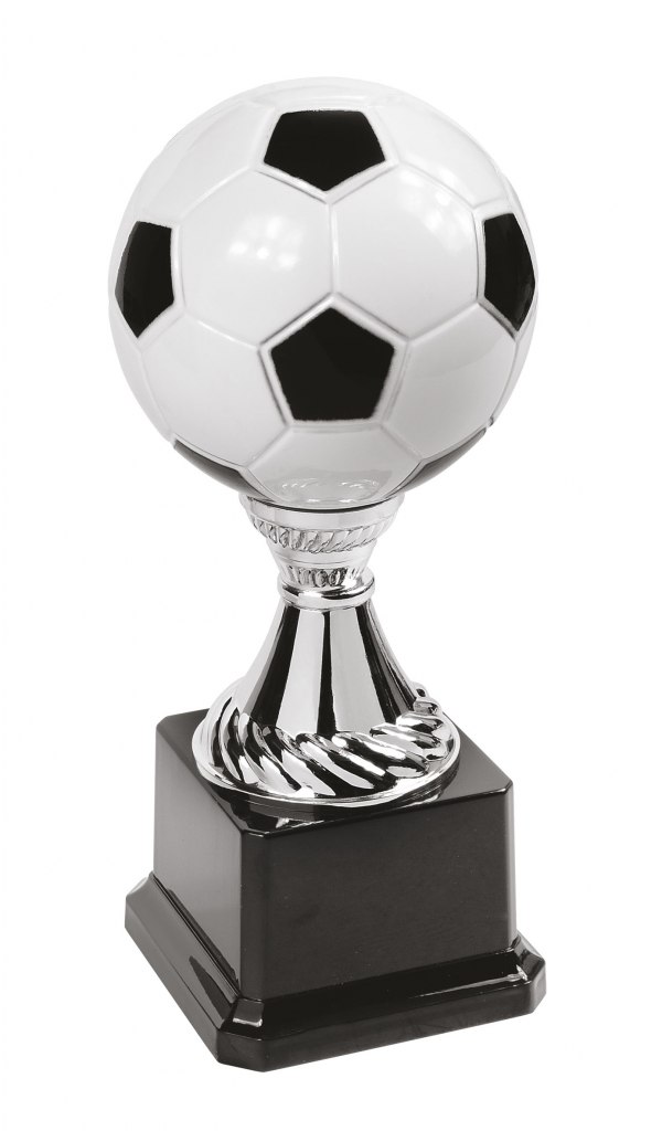 TROPHY FOOTBALL BALL H 240 MM