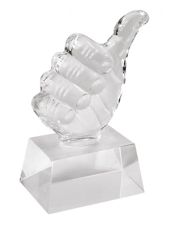 TROPHY THUMB 65X85 MM