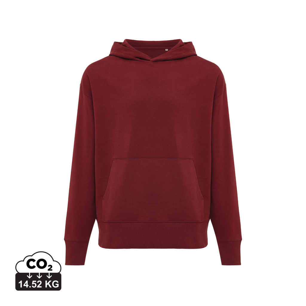 Iqoniq Yoho recycled cotton relaxed hoodie