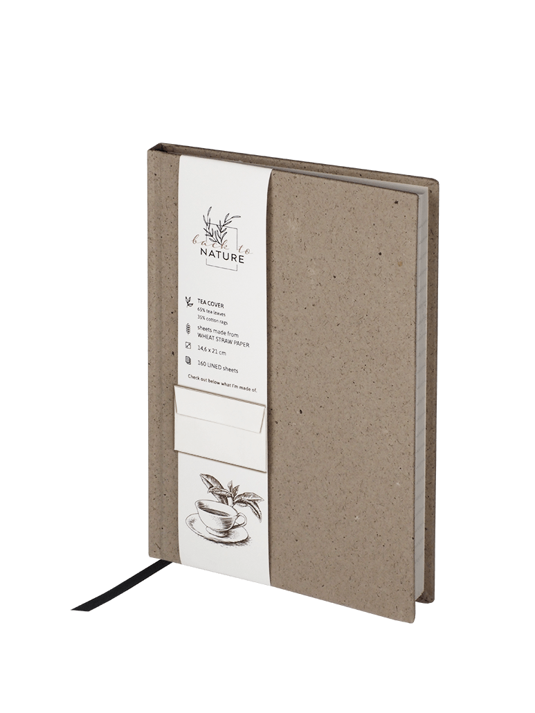 Recycled Tea Notebook