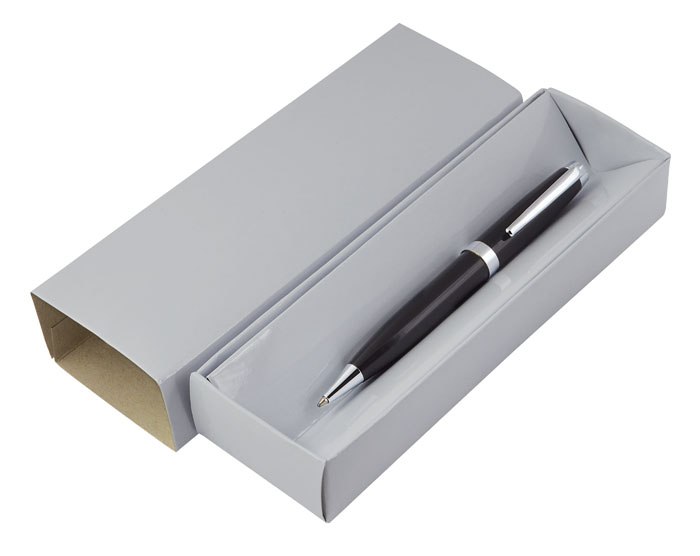 CARDBOARD BOX SILVER COLOR- PEN NOT INC.