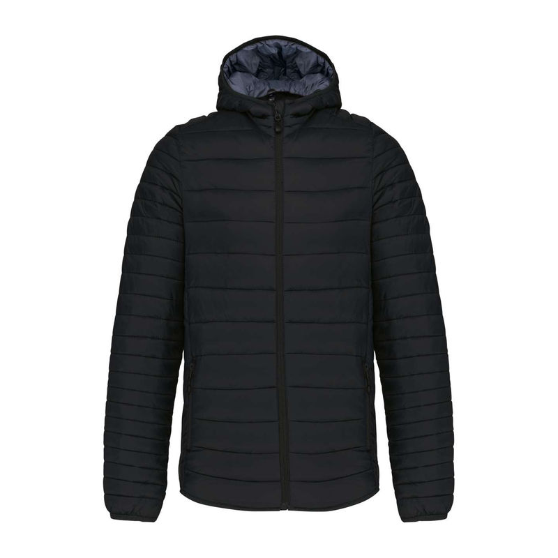 MEN'S LIGHTWEIGHT HOODED PADDED JACKET