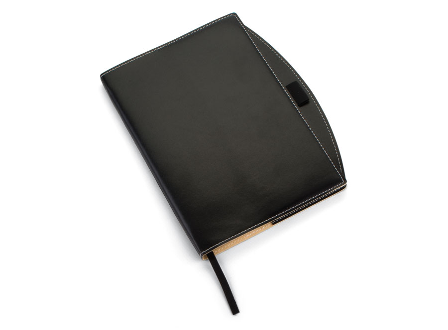 NOTEBOOK BLACK - 170x215 mm