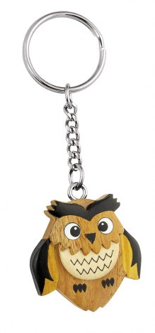 KEYCHAIN MINI - OWL - NO BOX