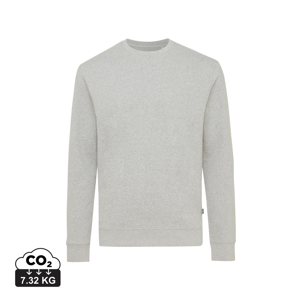 Iqoniq Denali recycled cotton crew neck undyed