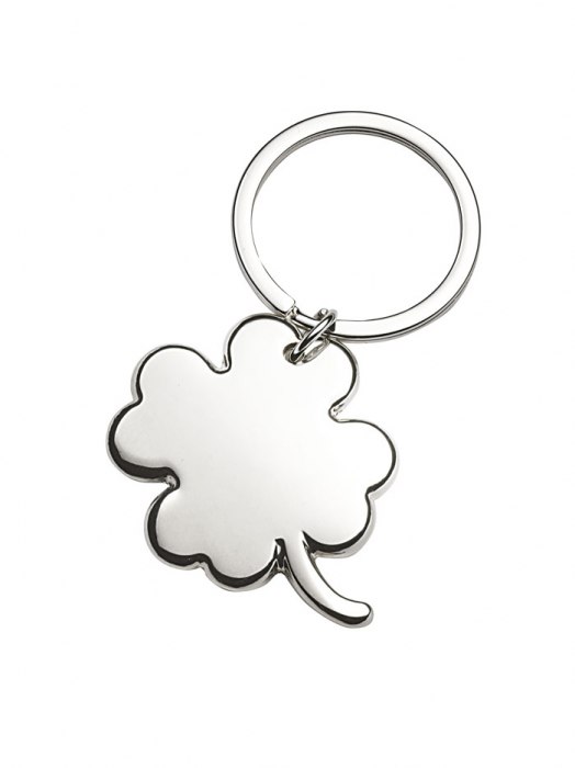 KEY CHAIN FOUR-LEAF CLOVER- NO BOX