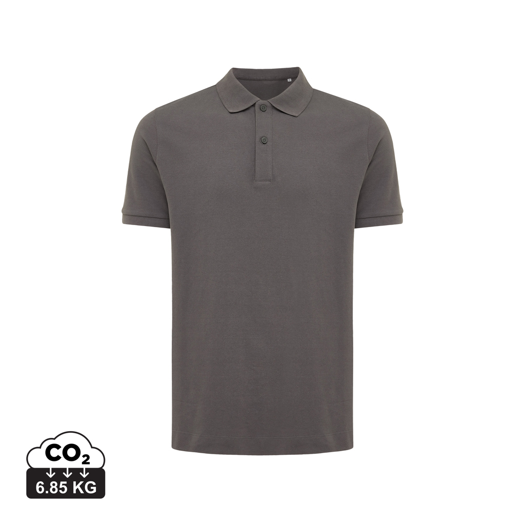 Iqoniq Yosemite recycled cotton pique polo