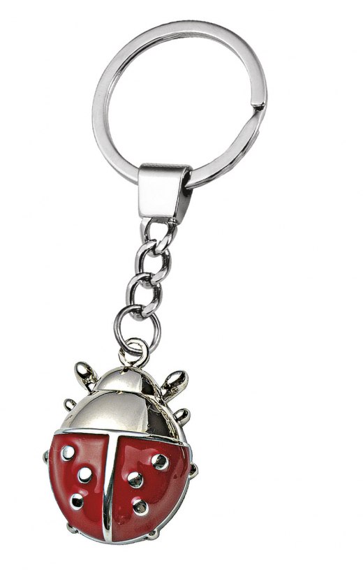 KEY CHAIN LADYBUG RED - NO BOX