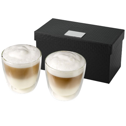 Boda 2-piece glass coffee cup set