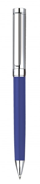 PEN METAL CHROMED/BLUE SHINY