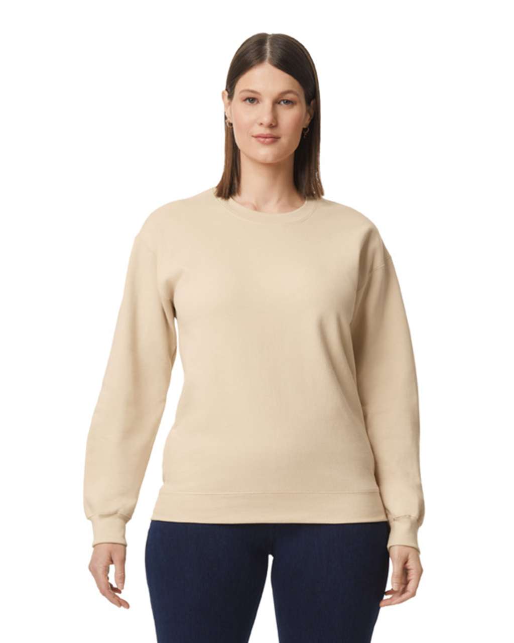 SOFTSTYLE® MIDWEIGHT FLEECE ADULT CREWNECK